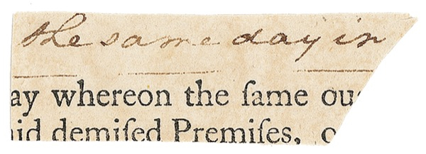 Lot 174 George Washington Four Words