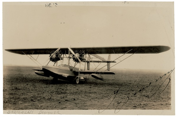 Lot 463 Igor Sikorsky Signed Photograph