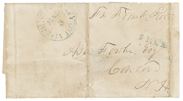 Lot 111 Franklin Pierce Free Frank