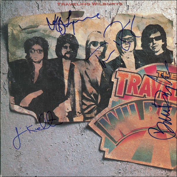 Lot 742 Traveling Wilburys: The late-’80s supergroup sign their acclaimed debut album