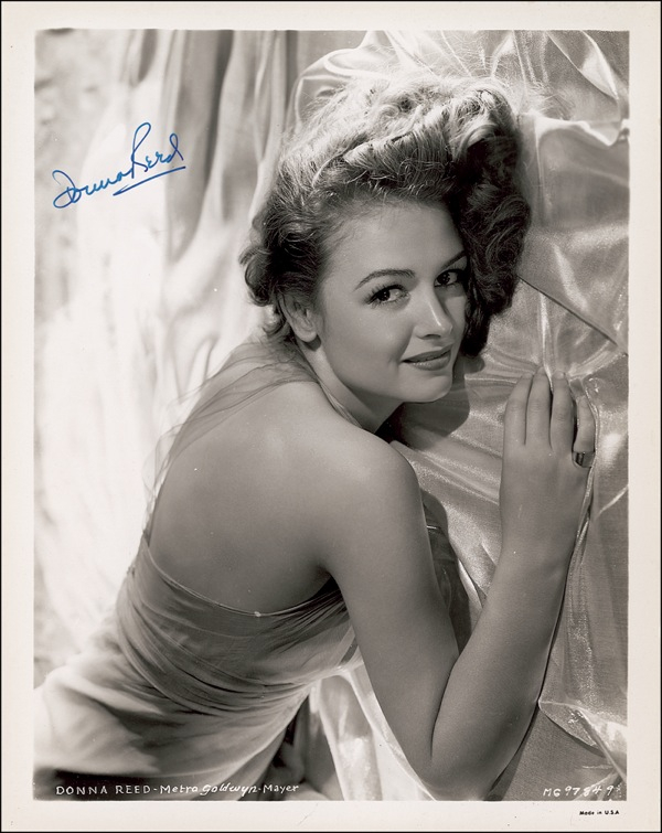 Lot 1027 Donna Reed Signed Photograph