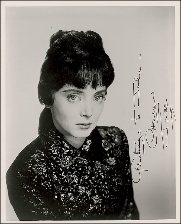 Lot 934 Carolyn Jones Signed Photograph
