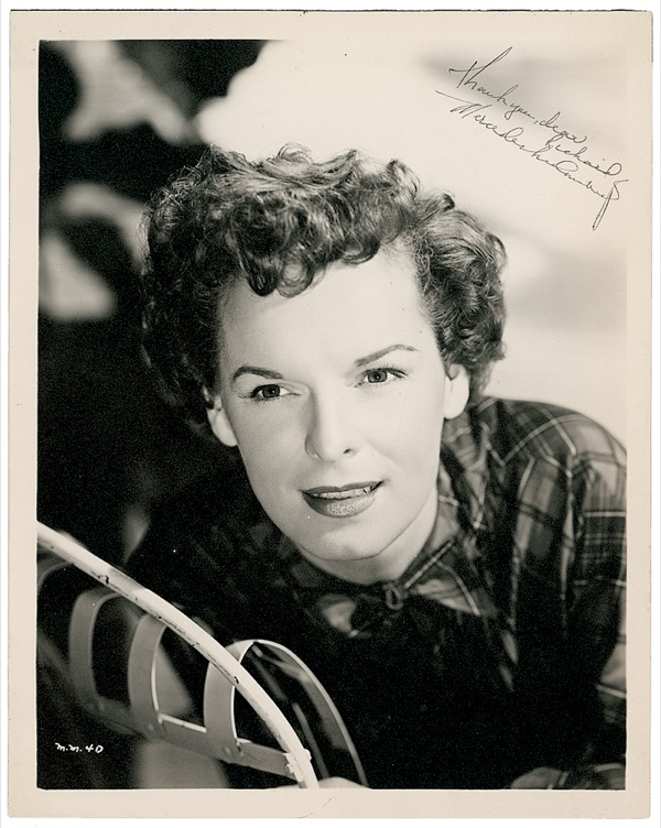Lot 995 Mercedes McCambridge Signed Photograph