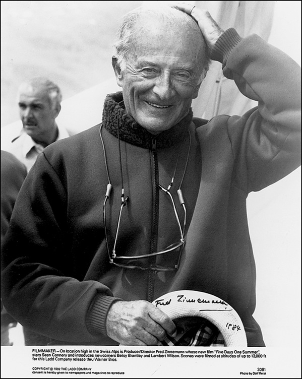 Lot 1129 Fred Zinnemann Signed Photograph