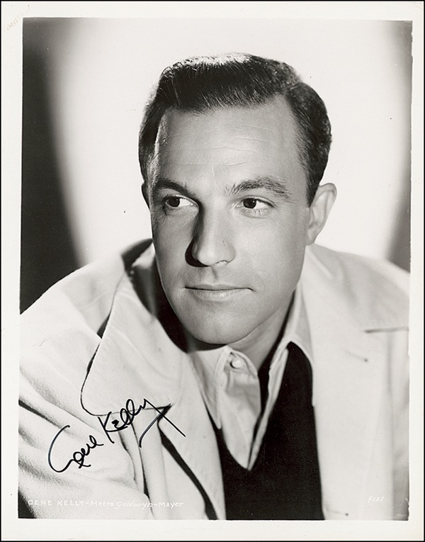 Lot 949 Gene Kelly Signed Photograph