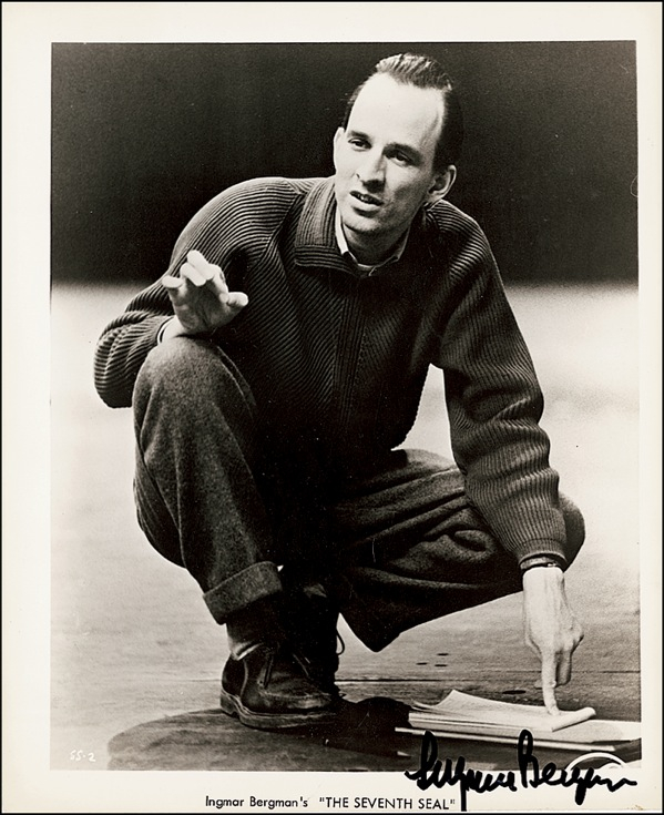 Lot 780 Ingmar Bergman Signed Photograph