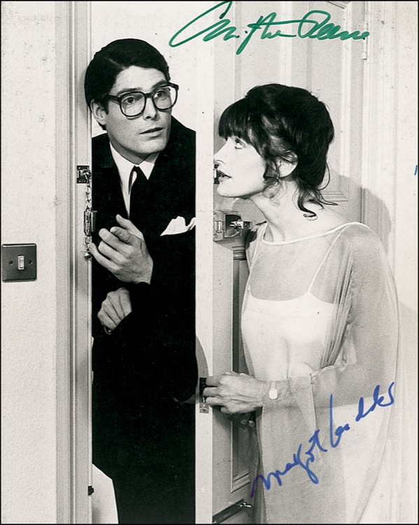 Lot 1028 Christopher Reeve and Margot Kidder Signed Photograph