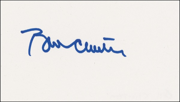 Lot 31 Bill Clinton Signature