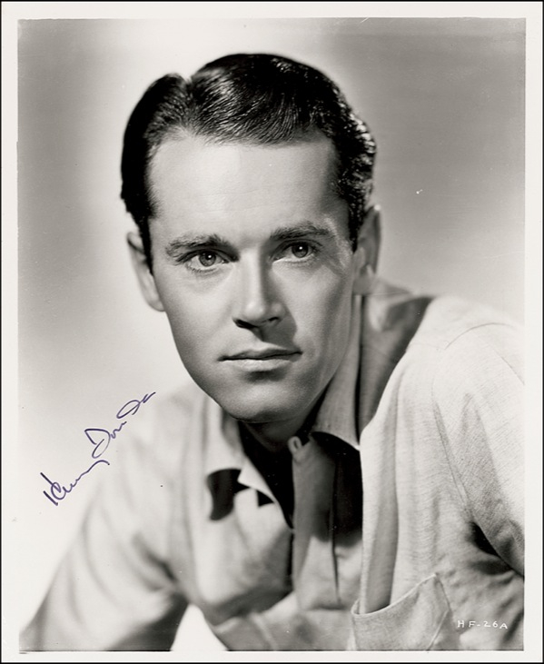 Lot 862 Henry Fonda Signed Photograph