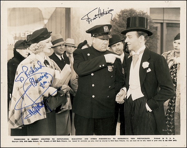 Lot 766 Fred Astaire and Ginger Rogers Signed Photograph