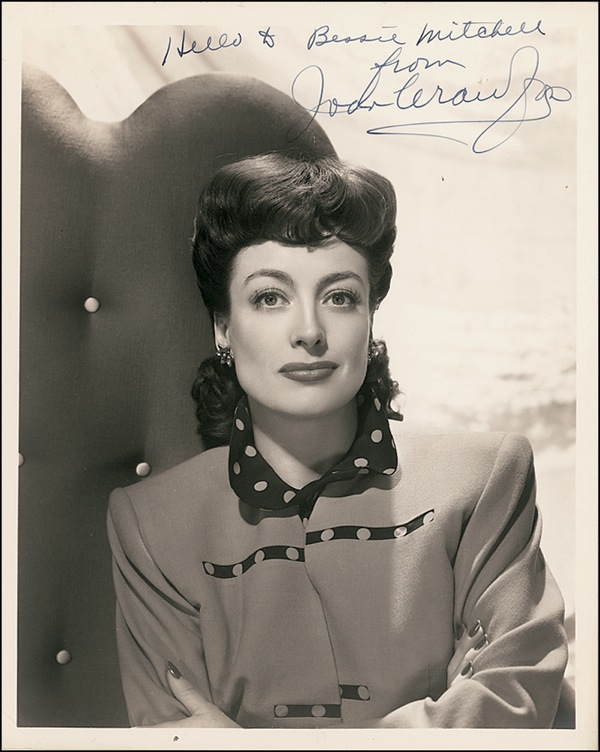 Lot 829 Joan Crawford Signed Photograph