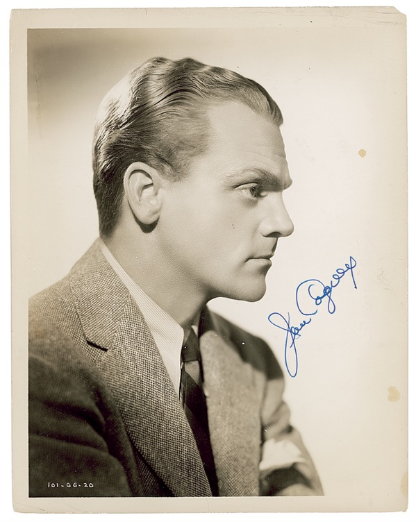 Lot 810 James Cagney Signed Photograph