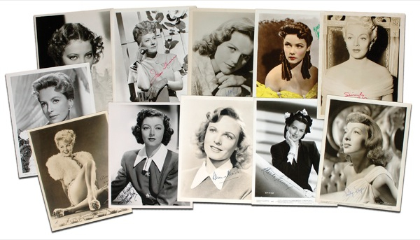Lot 759 Actresses Group Lot