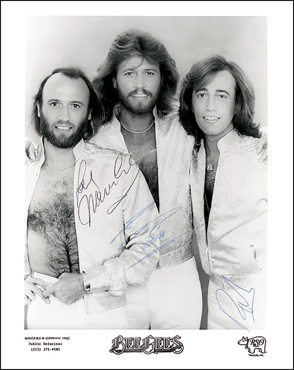 Lot 627 Bee Gees Signed Photograph