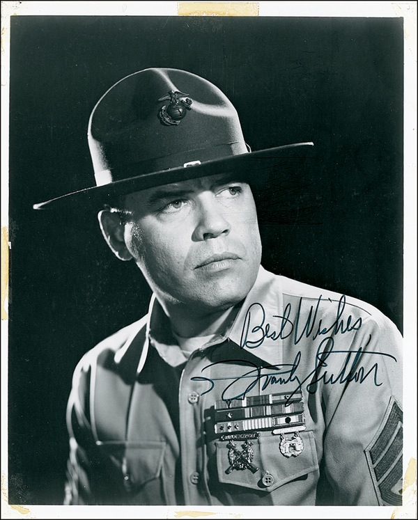 Lot 1073 Frank Sutton Signed Photograph