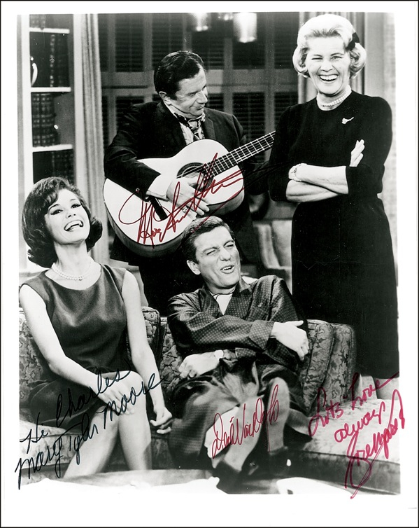 Lot 841 Dick Van Dyke Show Signed Photograph