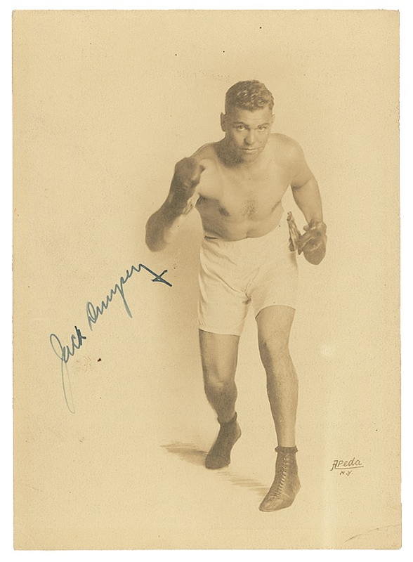 Lot 1223 Jack Dempsey Signed Photograph