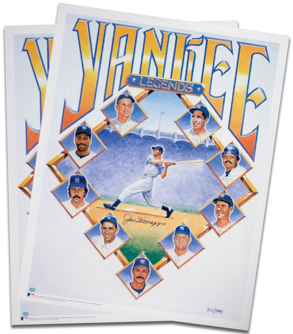 Lot 1228 Joe DiMaggio Group Lot