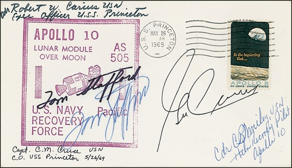 Lot 409 Apollo 10 Commemorative Cover