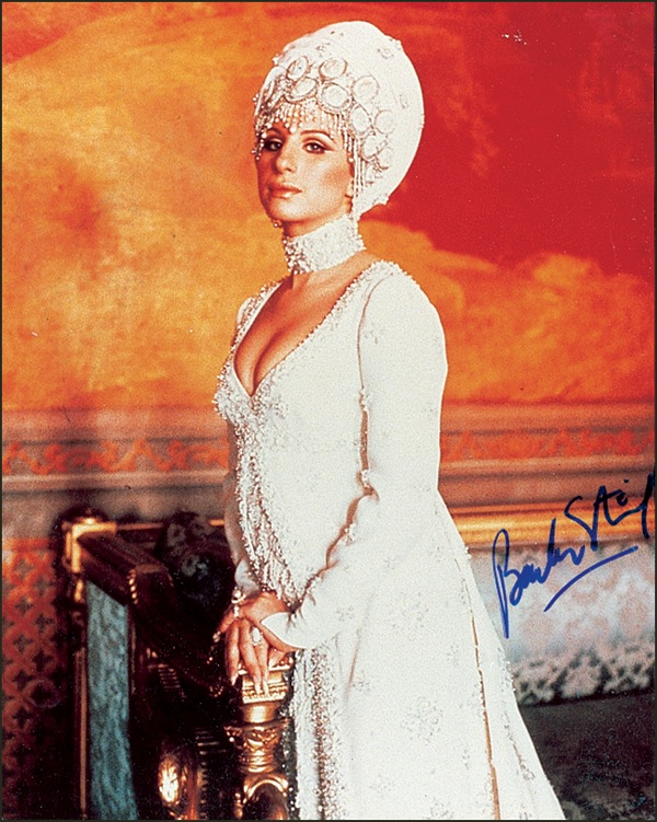 Lot 737 Barbra Streisand Signed Photograph