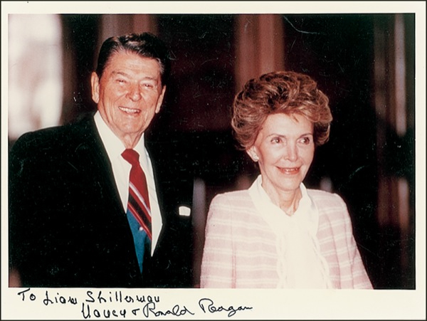Lot 125 Ronald and Nancy Reagan Signed Photograph