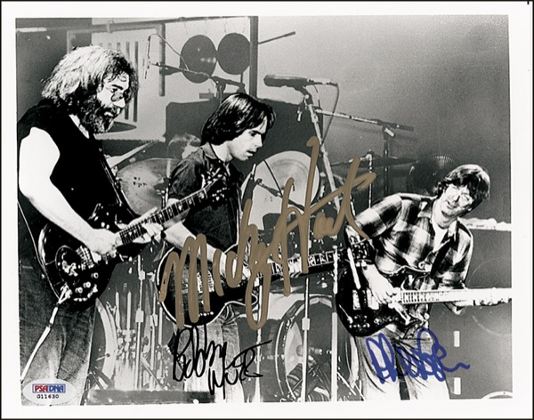 Lot 673 Grateful Dead Signed Photograph