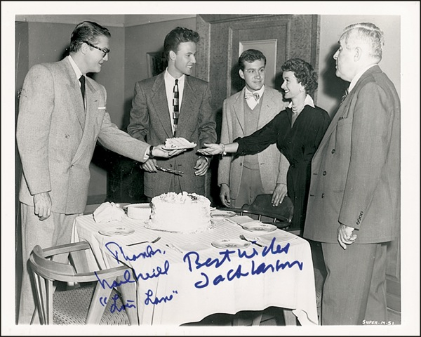 Lot 1071 Superman: Larson and Neill Signed Photograph