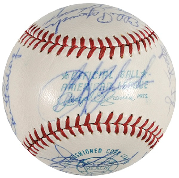 Lot 1181 Boston Red Sox Baseball
