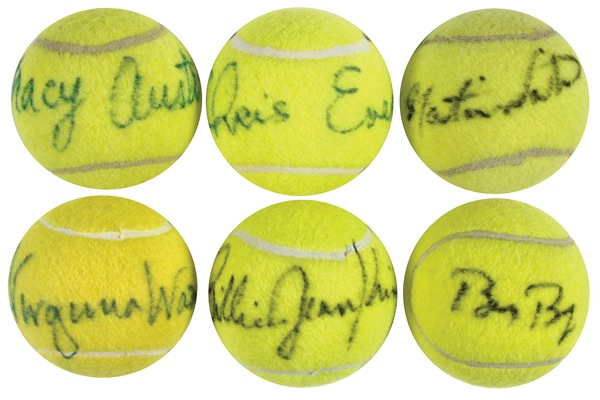 Lot 1443 Tennis Greats Group Lot