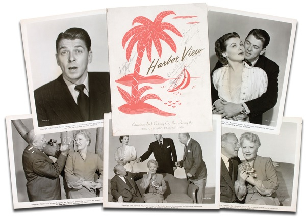 Lot 114 Ronald Reagan and Friends Souvenir Menu