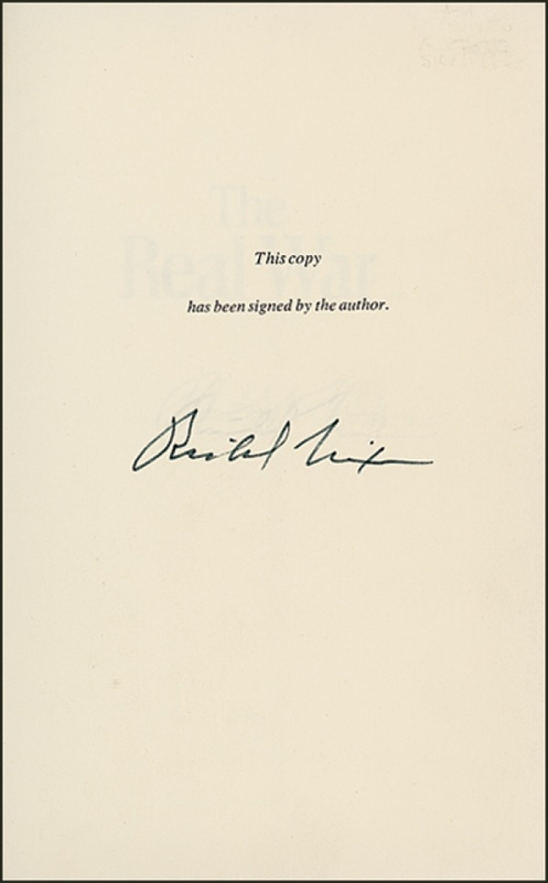 Lot 107 Richard Nixon Book