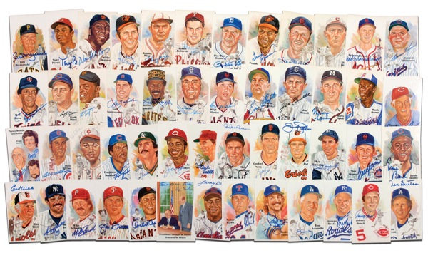 Lot 1153 Baseball Hall of Famers: Instant Hall of Fame collection