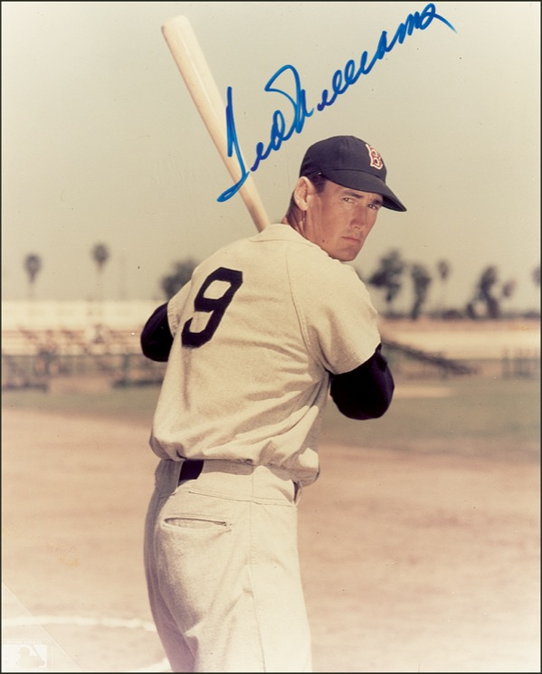 Lot 1464 Ted Williams Signed Photograph
