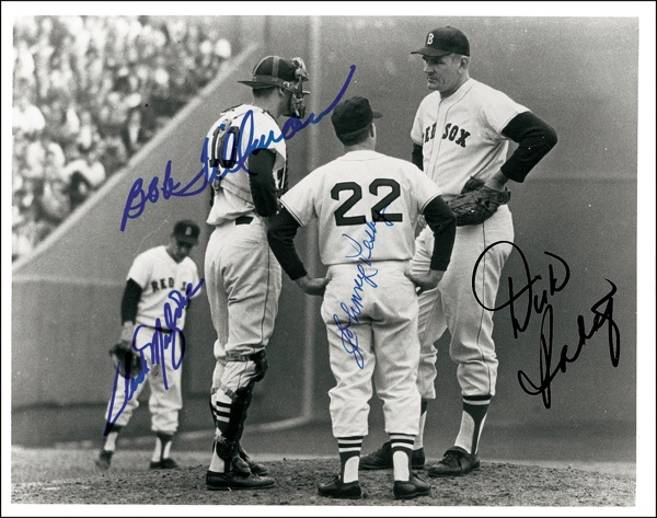 Lot 1184 Boston Red Sox Signed Photograph
