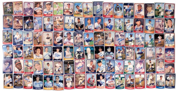 Lot 1162 Baseball Legends Group Lot