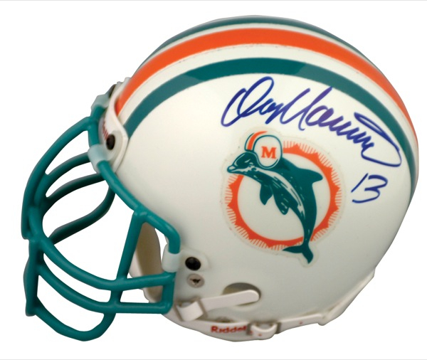Lot 1348 Dan Marino Football Helmet
