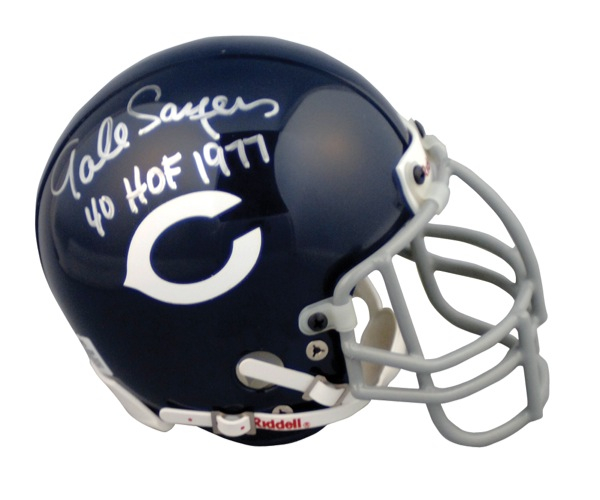 Lot 1427 Gale Sayers Football Helmet