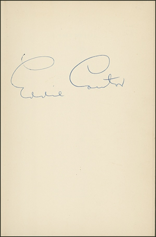 Lot 813 Eddie Cantor Book