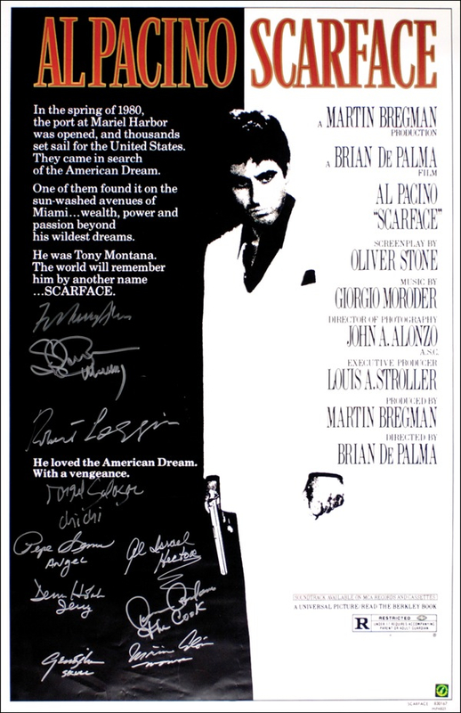Lot 1044 Scarface Poster