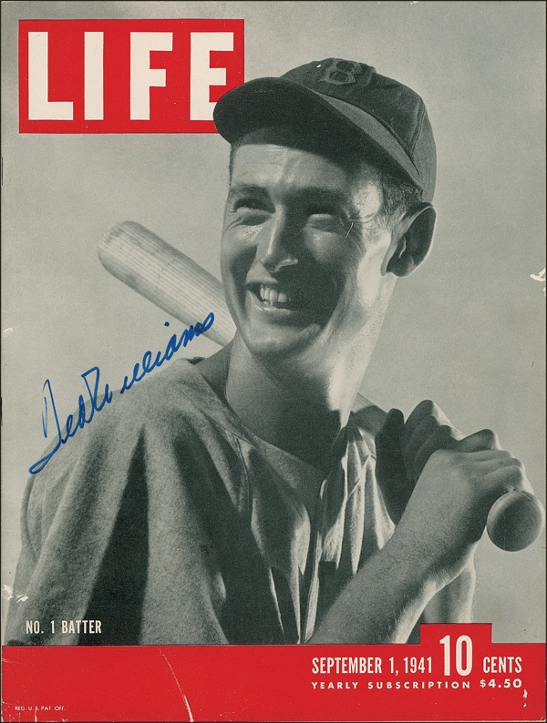 Lot 1466 Ted Williams Magazine