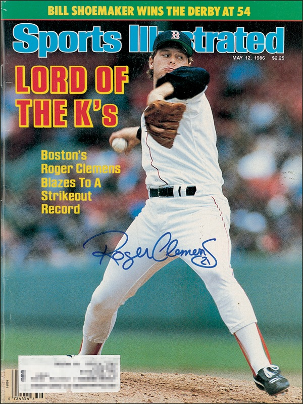Lot 1210 Roger Clemens Magazine
