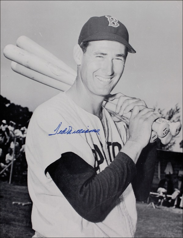 Lot 1469 Ted Williams Signed Photograph