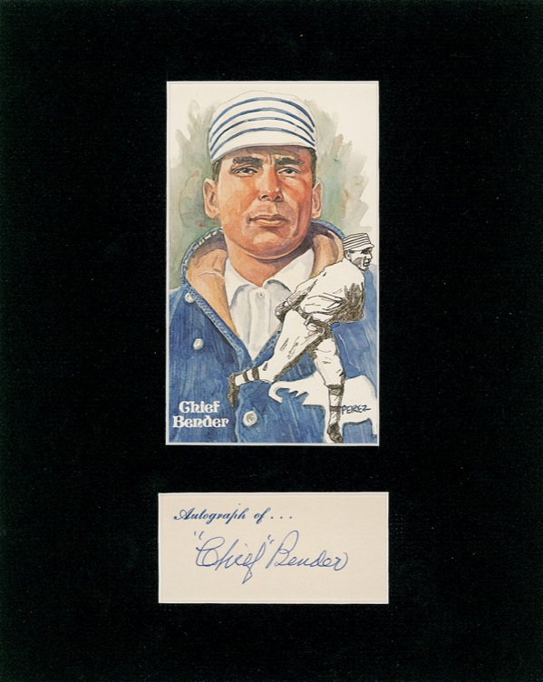 Lot 1173 “Chief” Bender Signature