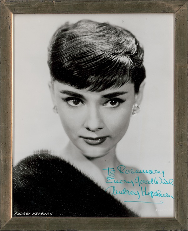Lot 913 Audrey Hepburn: An early “Swiss” Audrey with unusual documentation