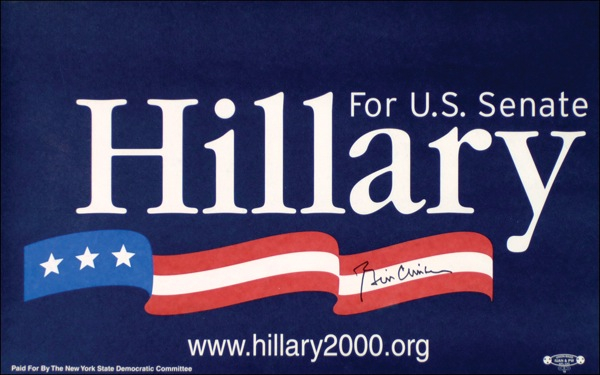 Lot 34 Bill Clinton Poster
