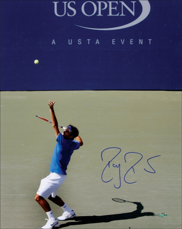 Lot 1241 Roger Federer Signed Photograph