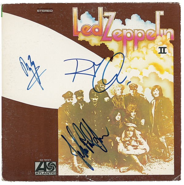 Lot 688 Led Zeppelin Handwritten Letter Signed