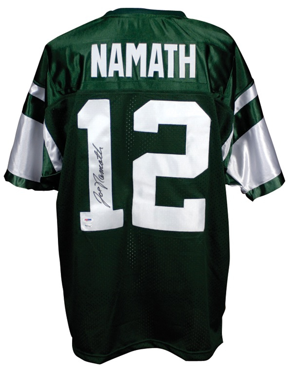 Lot 1370 Joe Namath Football Jersey