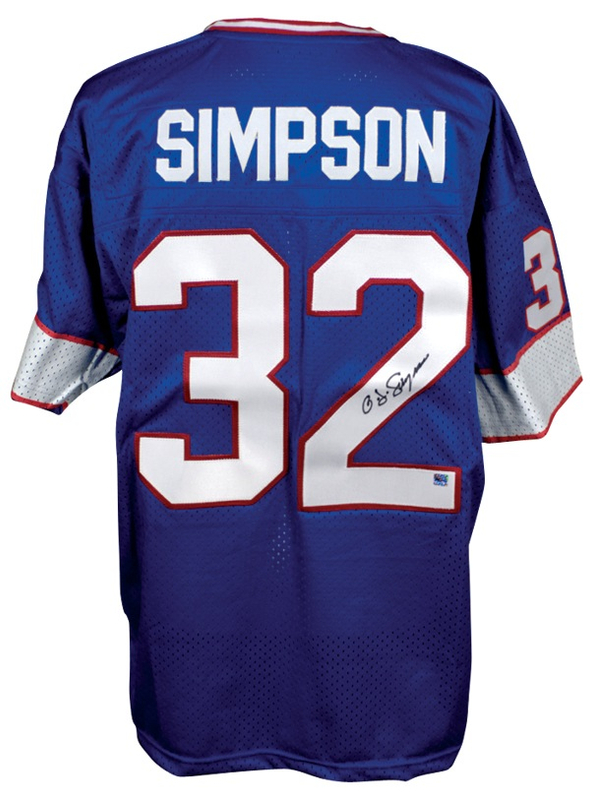 Lot 1433 O. J. Simpson Football Jersey