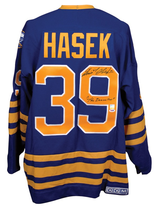 Lot 1269 Dominic Hasek Hockey Jersey